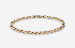 Bracciale Oliver Cabell 4mm Cuban Chain Oro | Italia-875912