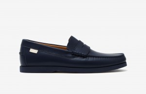 Mocassini Oliver Cabell Penny Blu Marino | Italia-396125