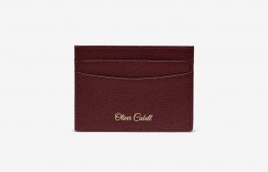 Porta-Carte Oliver Cabell OC Leather Bordeaux | Italia-817362