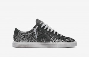 Sneakers Oliver Cabell Low 1 Argento Nere | Italia-238560