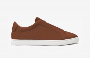 Sneakers Oliver Cabell Low 1 Laceless Marroni | Italia-507681