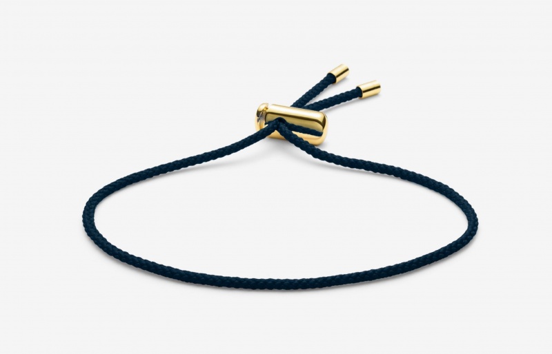 Bracciale Oliver Cabell Cameron Cord Blu Marino | Italia-307465