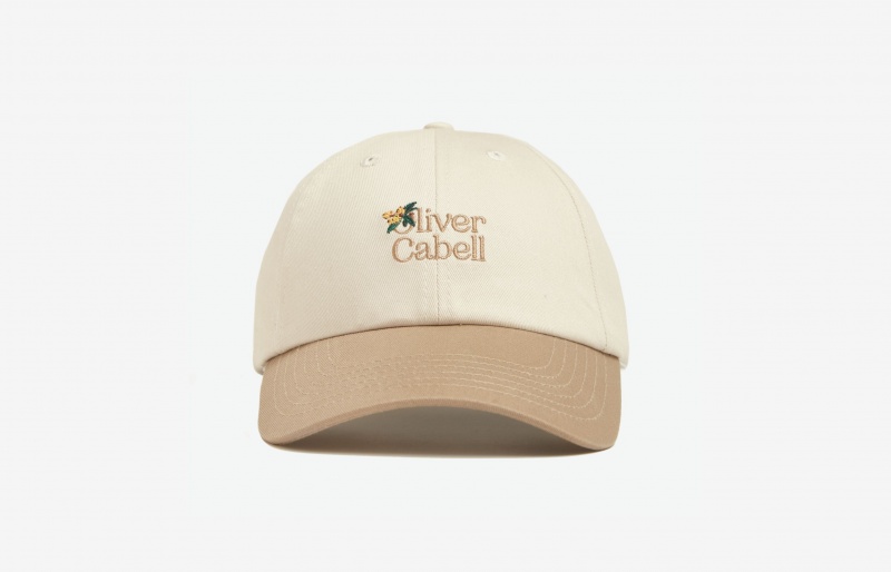 Cappellino Oliver Cabell LA Capsule Baseball Cap Marroni | Italia-463825