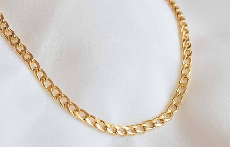 Catena Oliver Cabell Chain Choker Oro | Italia-905714