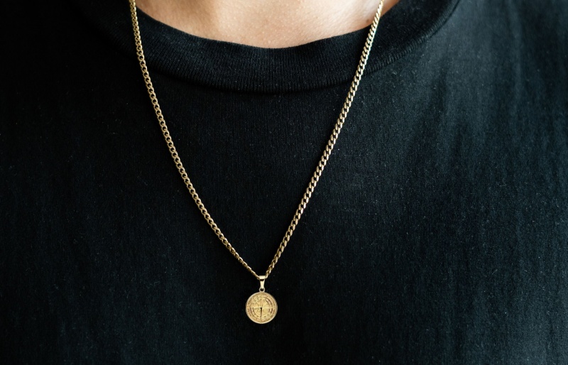 Collana Oliver Cabell Compass Pendant Oro | Italia-021936