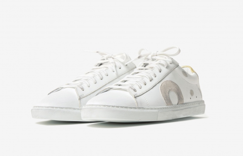 Sneakers Oliver Cabell Low 1 Bianche Oro | Italia-025867