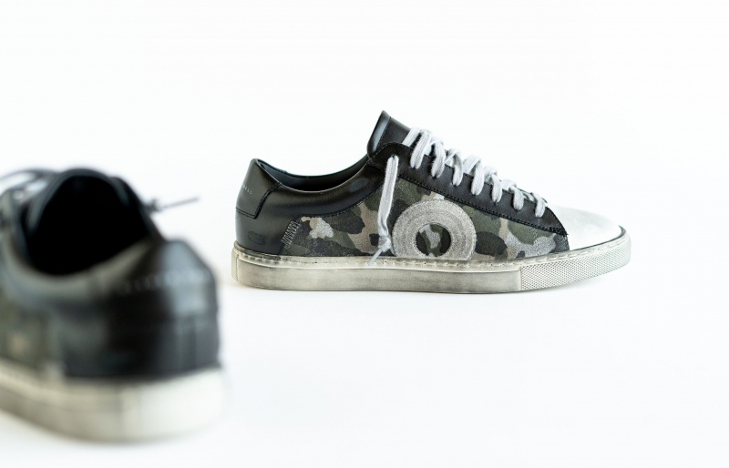 Sneakers Oliver Cabell Low 1 Camouflage | Italia-652317