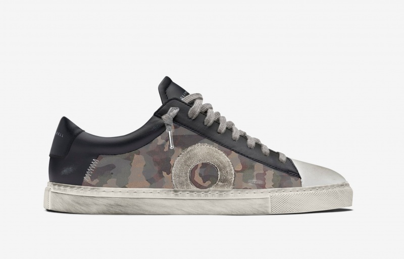 Sneakers Oliver Cabell Low 1 Camouflage | Italia-652317