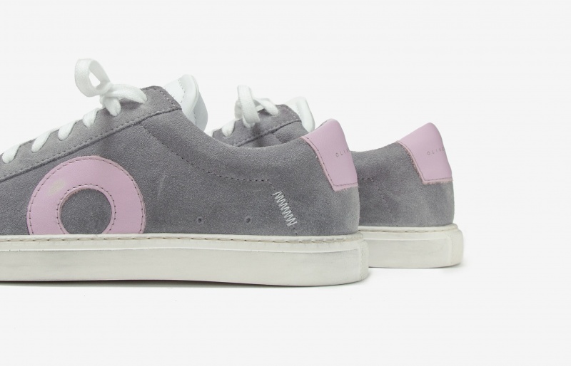 Sneakers Oliver Cabell Low 1 Grigie Rosa | Italia-192074