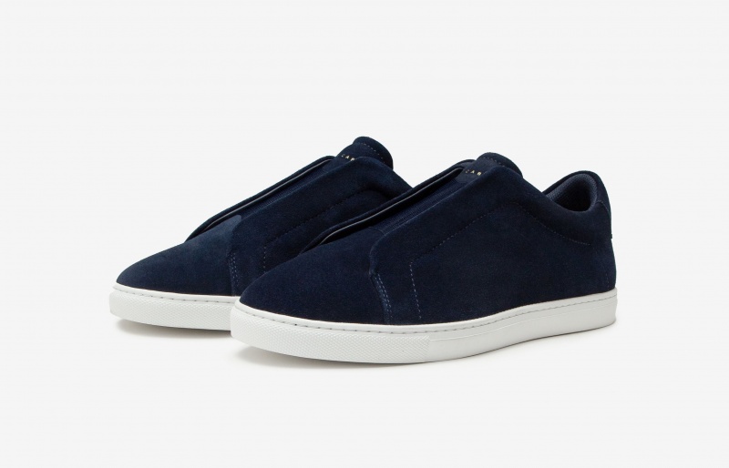 Sneakers Oliver Cabell Low 1 Laceless Blu Marino | Italia-967158