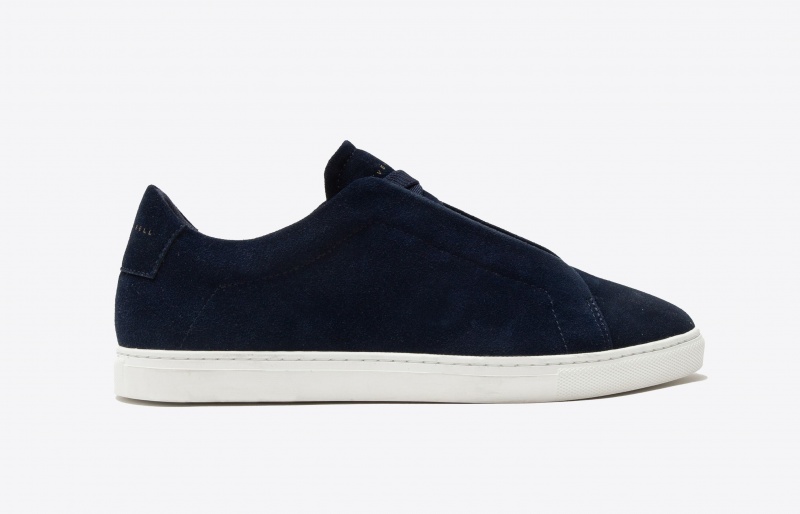 Sneakers Oliver Cabell Low 1 Laceless Blu Marino | Italia-967158