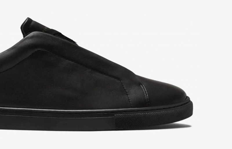 Sneakers Oliver Cabell Low 1 Laceless Nere | Italia-187302