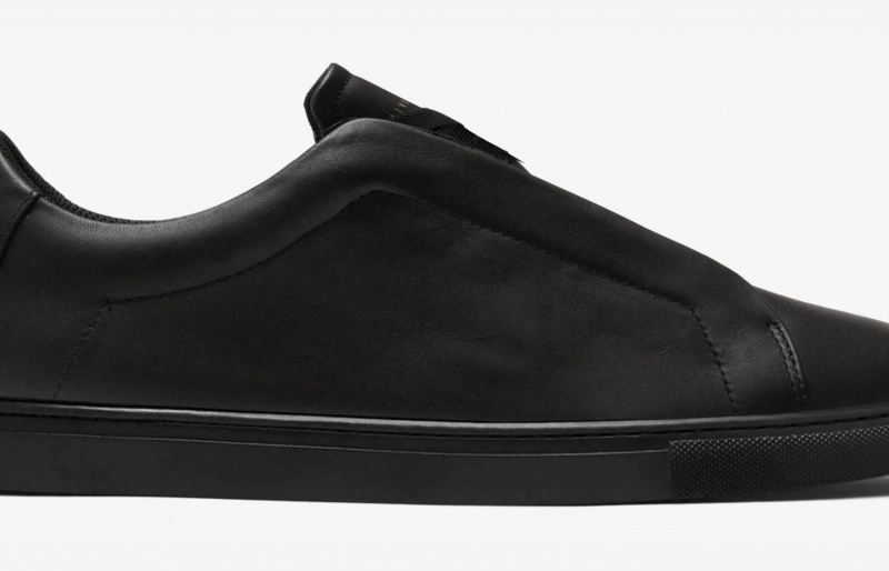 Sneakers Oliver Cabell Low 1 Laceless Nere | Italia-187302