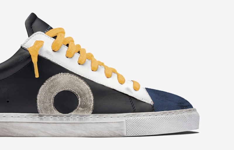 Sneakers Oliver Cabell Low 1 Nere Blu | Italia-456812