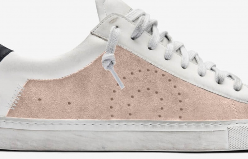 Sneakers Oliver Cabell Low 1 Rosa Bianche | Italia-281709