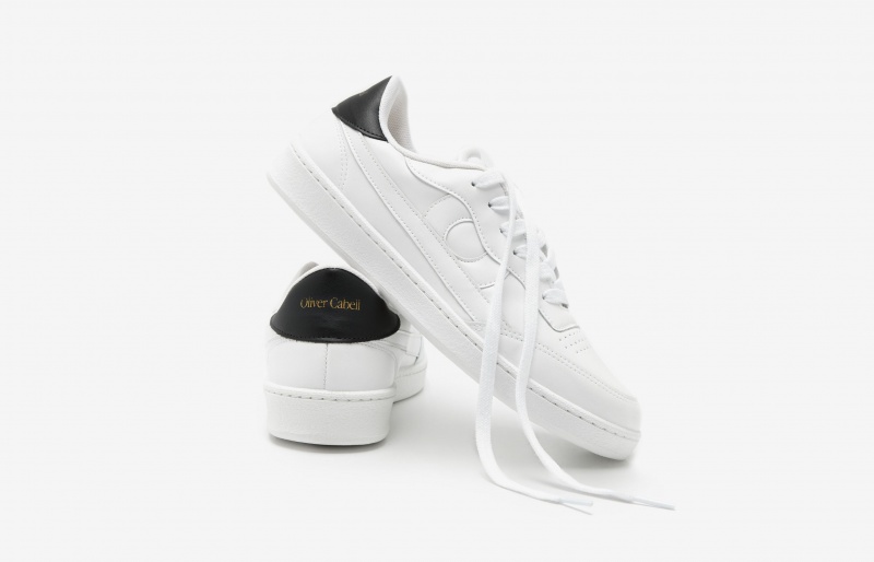 Sneakers Oliver Cabell Vegan 581 Bianche | Italia-429578